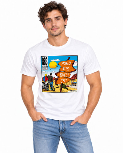 Shirt 883 nord sud ovest - sud,