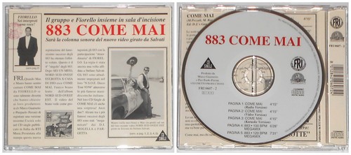 883 come mai singolo - come, cd