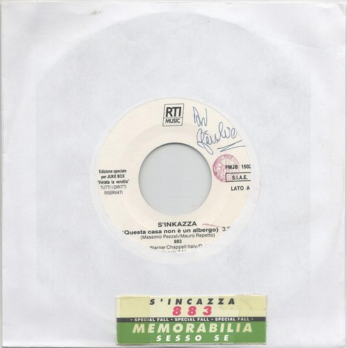 883 memorabilia 45 - /,