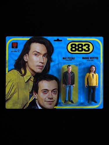 883 action figure pezzali - 883, &