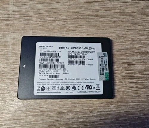 Hpe samsung pm883 - samsung,